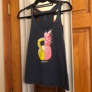 Reebok Pineapple Kettle Bell Tank